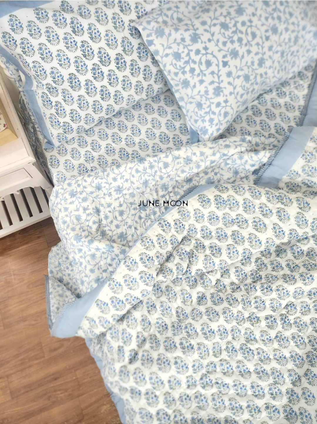 Jodhpur Diaries - Block Printed Muslin Quilt