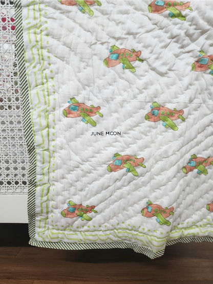 Flying Fellows - Baby Quilt