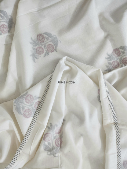 Pretty Peace - Block Printed Muslin Dohar