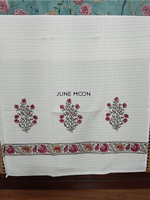 Load image into Gallery viewer, Firdaus - Block Printed Bath Towel

