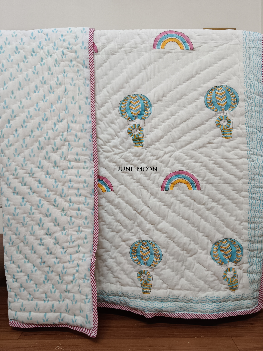 Rainbow World - Baby Quilt
