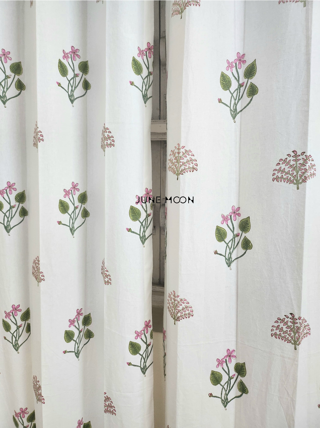 Mrs. Grace - Block Printed Curtains