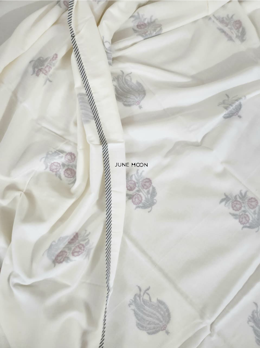 Bela - Block Printed Muslin Dohar