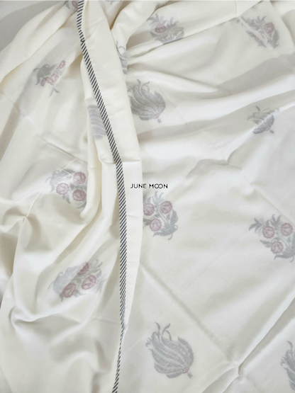 Bela - Block Printed Muslin Dohar