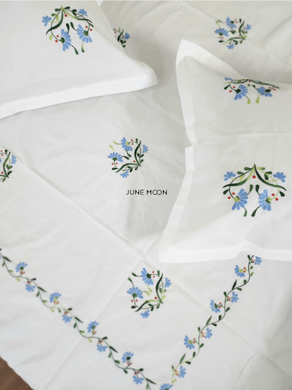 Emma - Embroidered Bedsheet Set