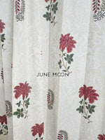 Load image into Gallery viewer, Veda - Block Printed Curtains
