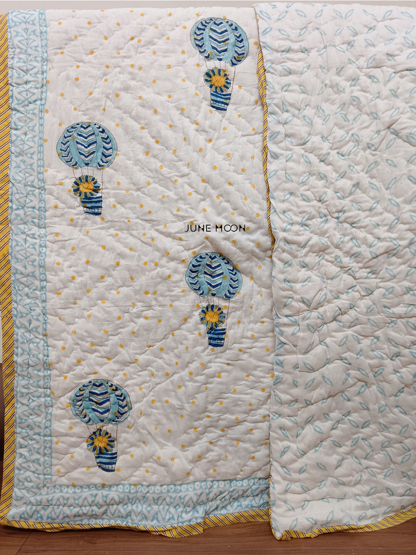 Big Bubbles - Baby Quilt