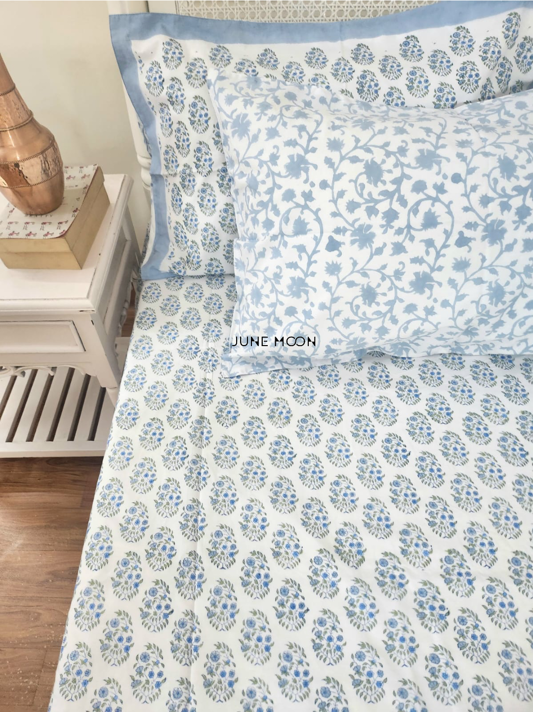 Jodhpur Diaries - Block Printed Bedsheet Set