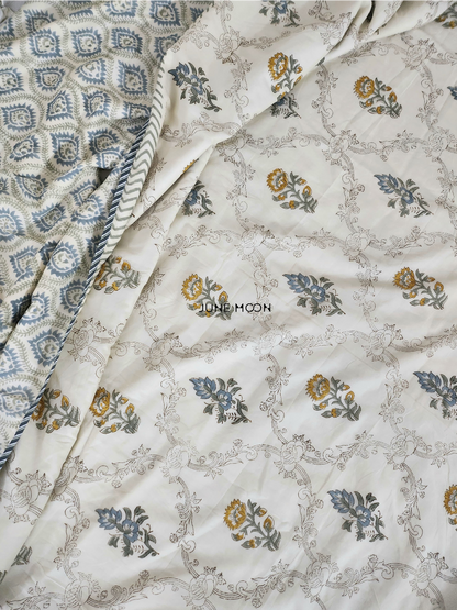 Golden Hour - Set of Dohar &amp; Bedsheet
