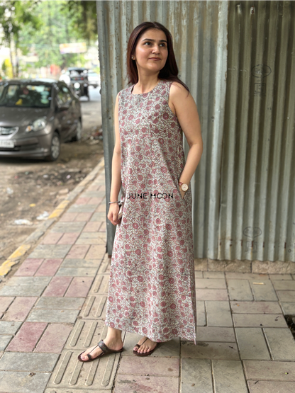 Kismet - Block Printed Cotton Dress