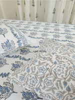 Load image into Gallery viewer, Neel - Block Printed Bedsheet Set
