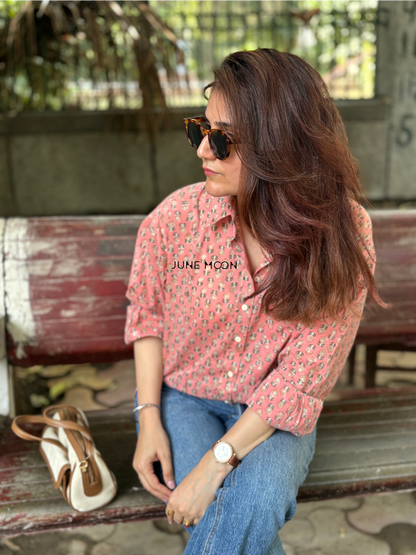 Joanna Oversized Cotton Shirt