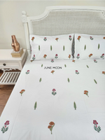 Load image into Gallery viewer, Shades of Grace - Block Printed Bedsheet Set
