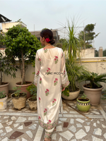 Load image into Gallery viewer, Heer - Block Printed Set of Kurta &amp; Pants
