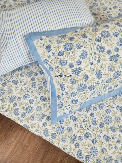 Delilah - Block Printed Bedsheet Set