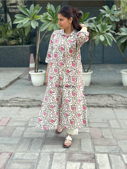 Gulnaaz - Block Printed Kurta