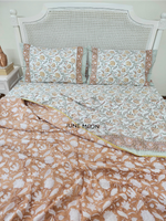 Load image into Gallery viewer, Albeli - Block Printed Muslin Dohar

