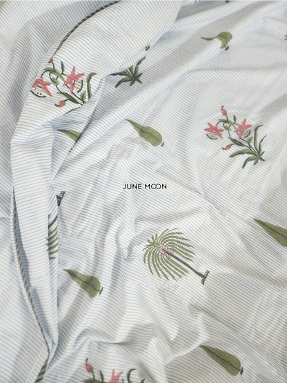 Rimjhim - Block Printed Muslin Dohar