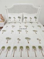 Load image into Gallery viewer, Uphaar - Block Printed Bedsheet Set (Thick Cotton)
