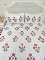 Load image into Gallery viewer, Kusum - Block Printed Bedsheet Set
