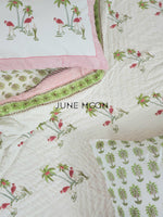 Load image into Gallery viewer, Calm Summer - Set of Quilt &amp; Bedsheet
