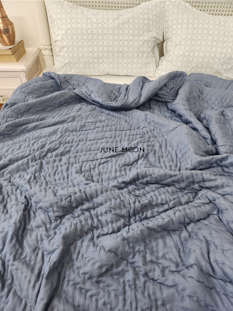 Haven - Solid Cotton Quilt (108*108 Inch)
