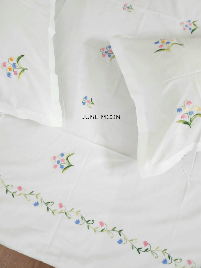 Blaire - Embroidered Bedsheet Set