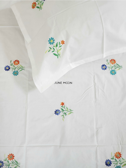 Orabella - Embroidered Bedsheet Set