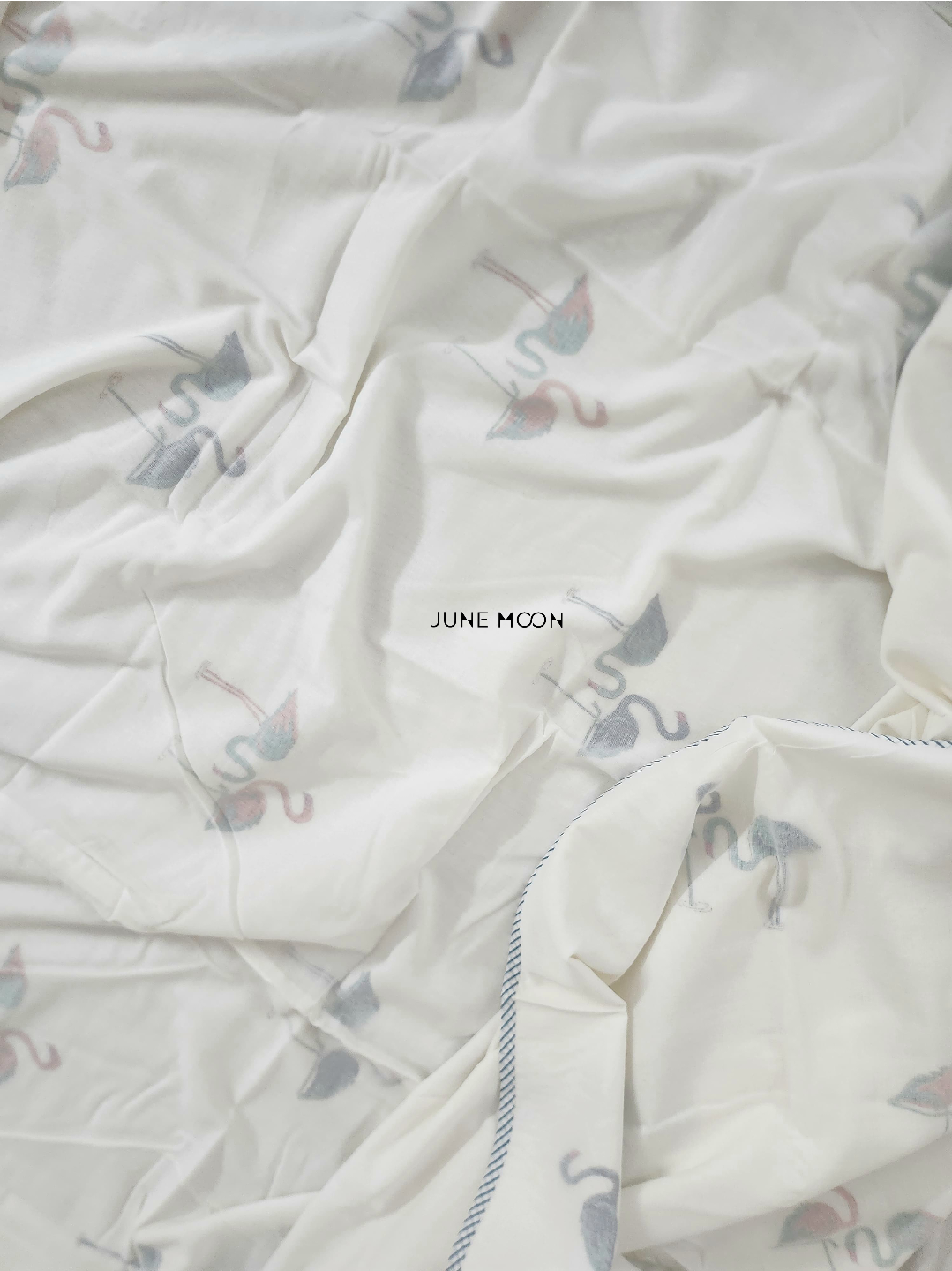 Summer Side - Block Printed Muslin Dohar