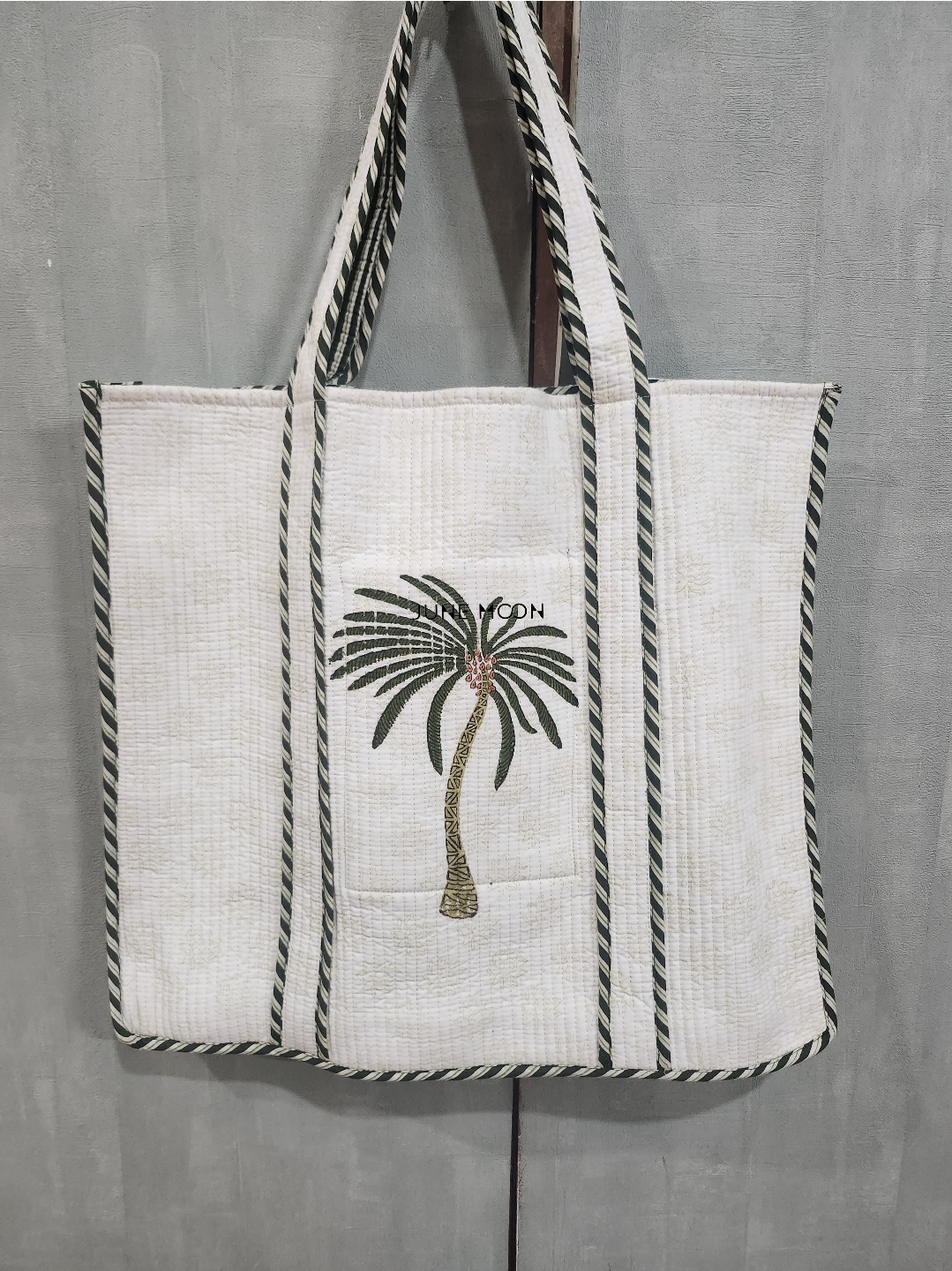 Roza - Block Printed Tote Bag