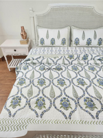 Load image into Gallery viewer, Cool Cascades - Quilted Bedcover Set
