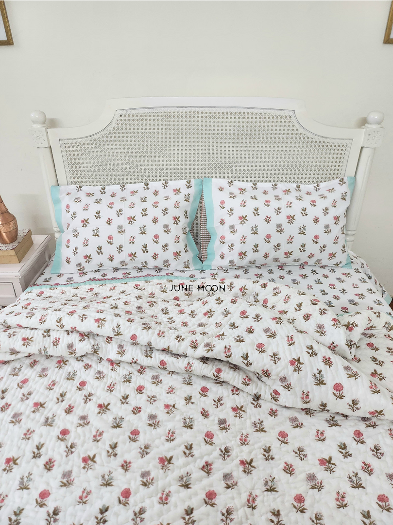 Barfi - Set of Quilt & Bedsheet