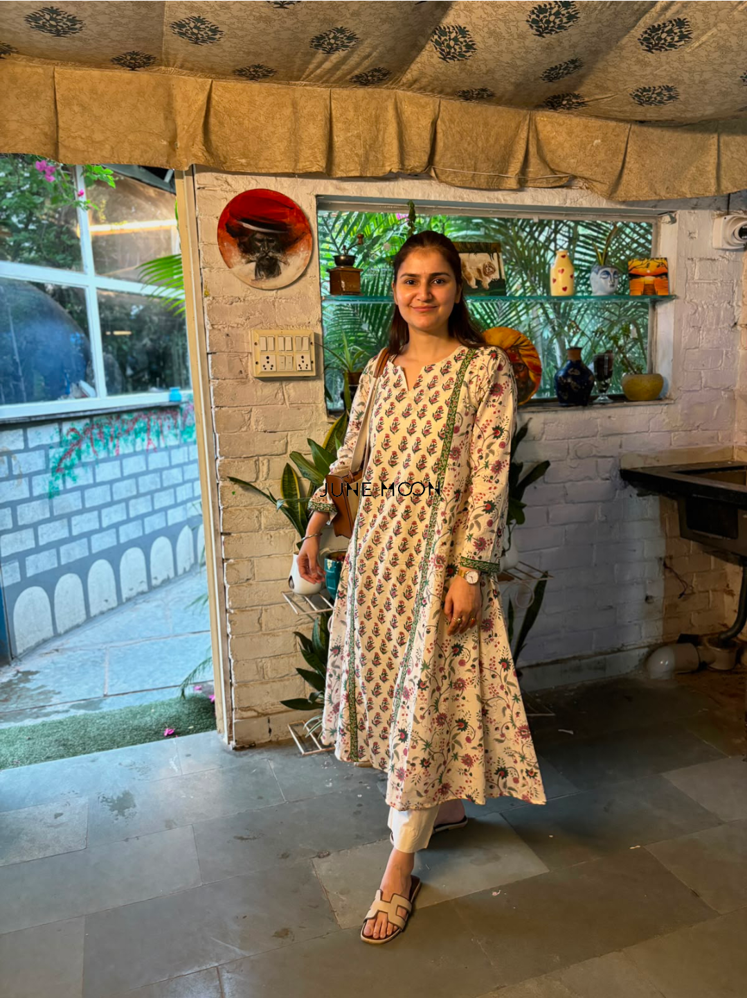 Tulsi - Block Printed Kurta