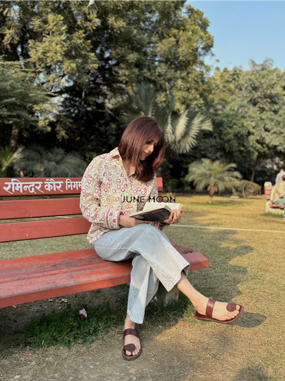 Kind Love - Block Printed Shirt