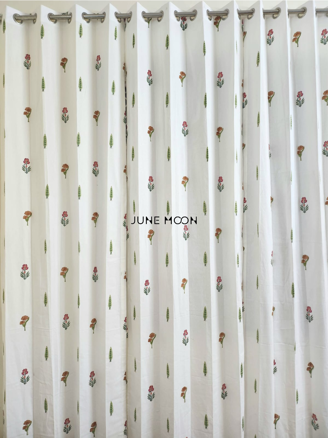Shades of Grace - Block Printed Curtains