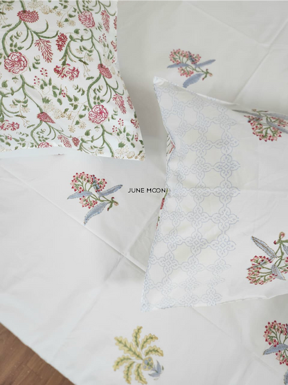 Noor - Block Printed Bedsheet Set