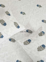 Load image into Gallery viewer, Sitaara - Block Printed Bedsheet Set
