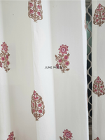 Load image into Gallery viewer, Gul Bano - Block Printed Curtains
