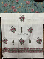 Load image into Gallery viewer, Firdaus - Block Printed Bath Towel
