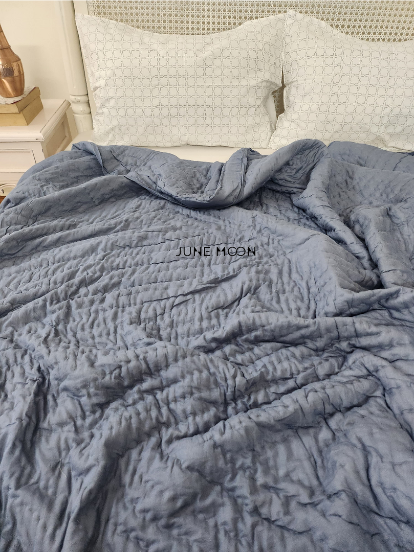 Haven - Solid Cotton Quilt (108*108 Inch)