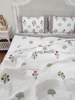 Load image into Gallery viewer, Princess Petals - Quilted Bedcover Set
