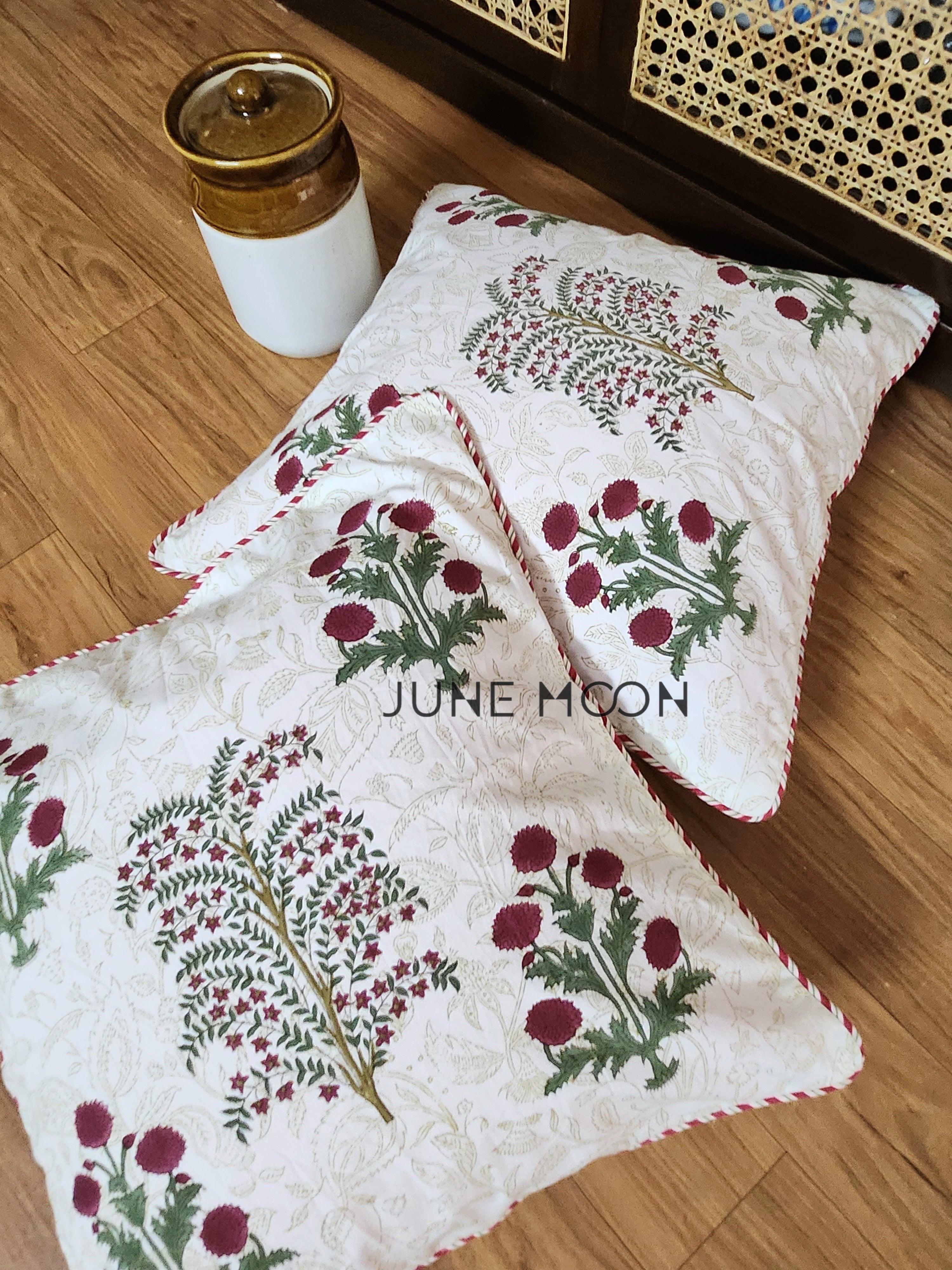 Gul Rang - Set of 2 Cushion Covers