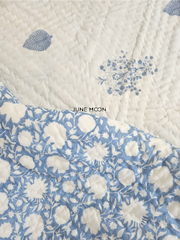 As We Sea -Block Printed Muslin Quilt