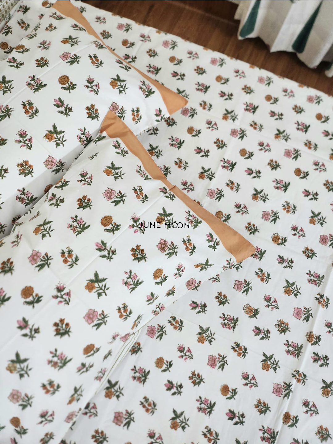 Barfi - Block Printed Bedsheet Set