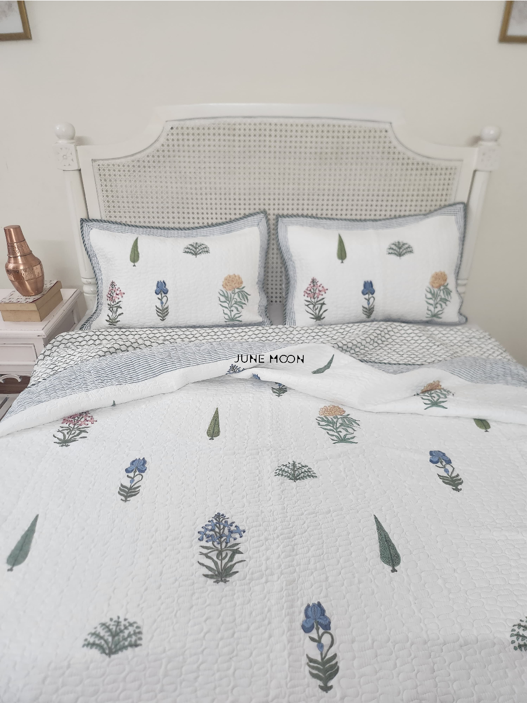 Petals Promise - Quilted Bedcover Set