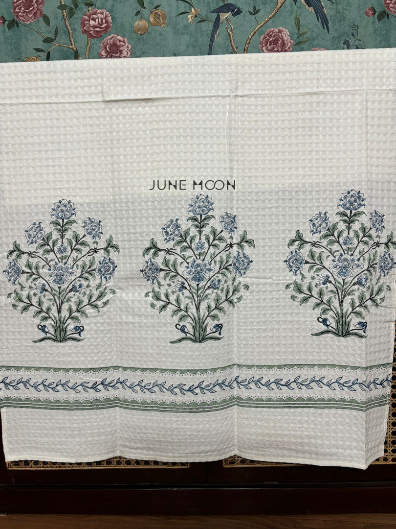 Firdaus - Block Printed Bath Towel