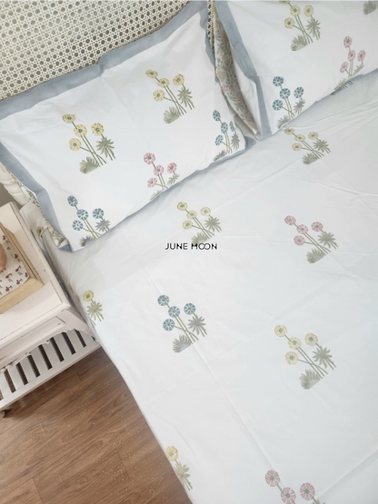 Countryside - Block Printed Bedsheet Set