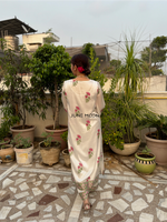 Load image into Gallery viewer, Heer - Block Printed Set of Kurta &amp; Pants
