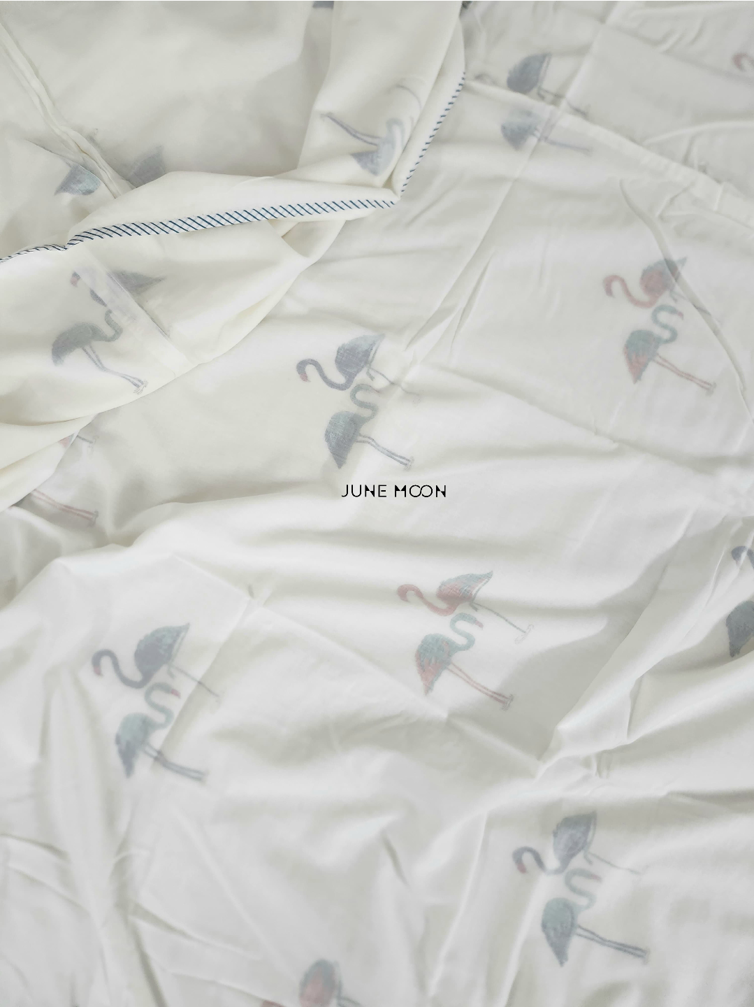 Summer Side - Block Printed Muslin Dohar