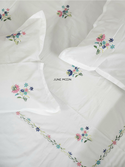 Shirley - Embroidered Bedsheet Set